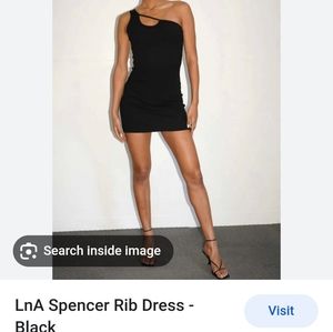NWT! LNA Spencer Ribbed Dress
